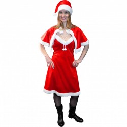 Costume de Mère Noël 3 Pièces