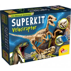 I'm A Genuis - Superkit Velociraptor - Lisciani