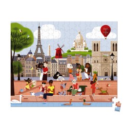 Puzzle Paris 200 Pièces - Janod