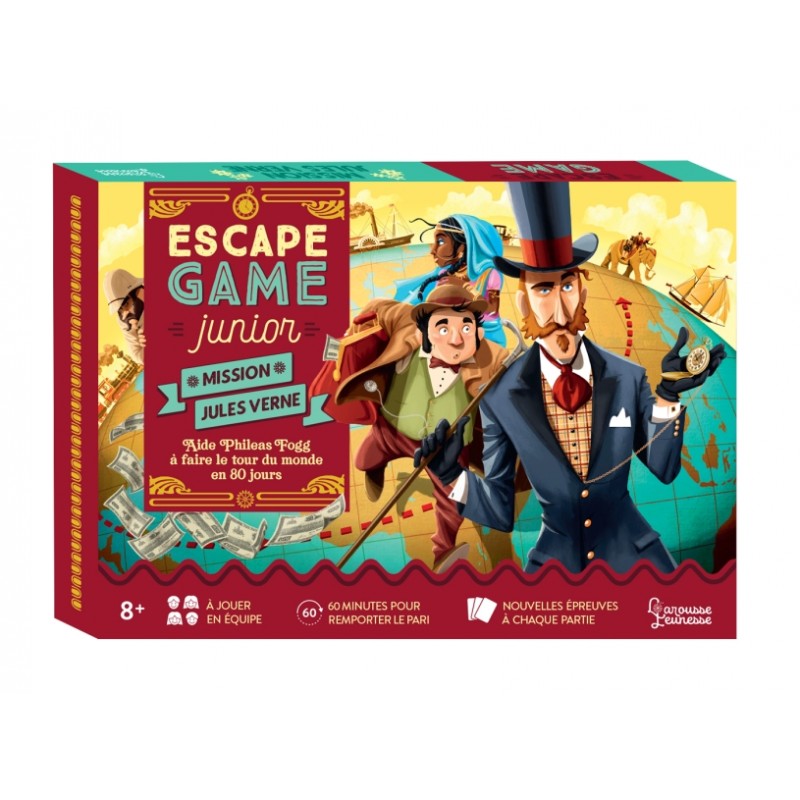Escape Game Junior Mission Jules Verne Larousse