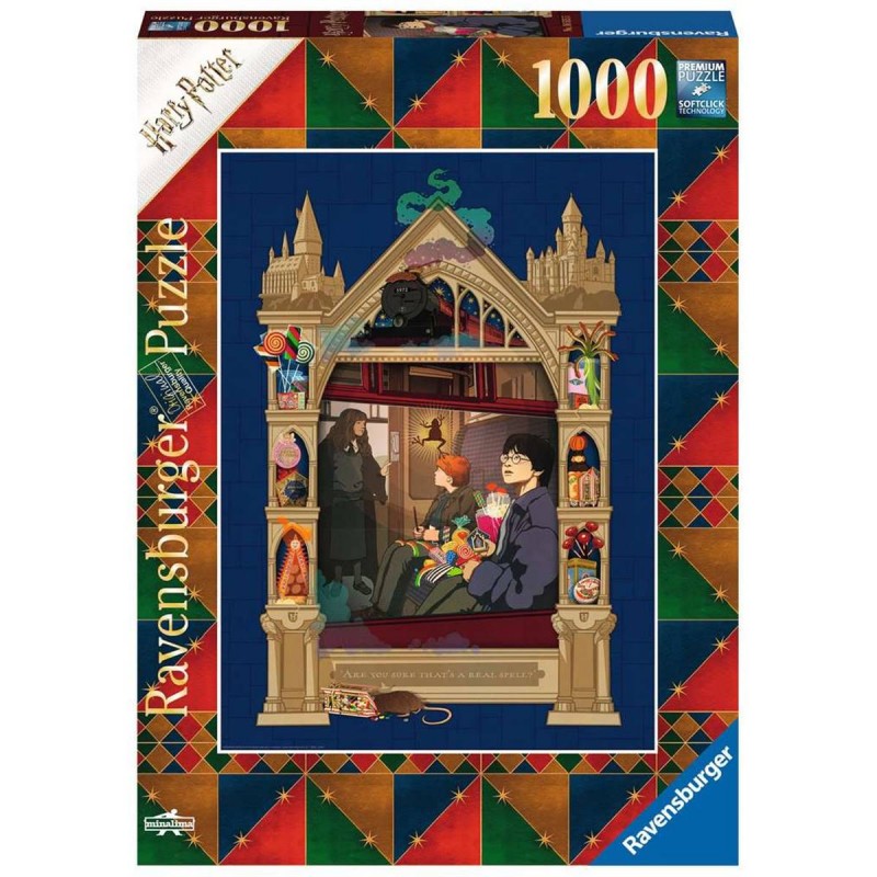 Puzzle Harry Potter en route vers Poudlard  1000 Pièces - Ravensburger