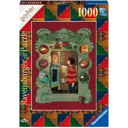 Puzzle Harry Potter chez la famille Weasley 1000 Pièces - Ravensburger
