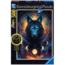 Puzzle Loup Lumineux 500 Pièces - Ravensburger