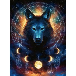 Puzzle Loup Lumineux 500 Pièces - Ravensburger