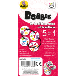 Jeu de Cartes Dobble 123 - Asmodée