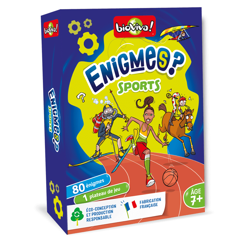 Enigmes, Les Sports - Bioviva Enigmes, Les Sports - Bioviva