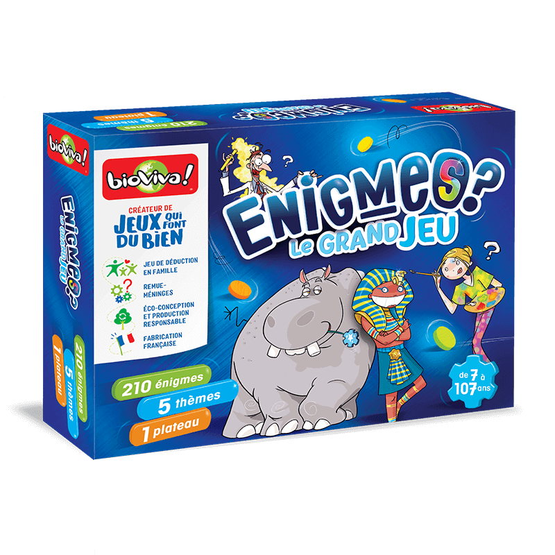 Le Grand Jeu Des Enigmes - Bioviva Le Grand Jeu Des Enigmes - Bioviva