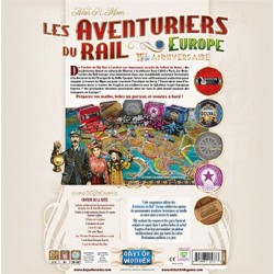 Les Aventuriers du Rail Europe Collector 15eme Anniversaire - Days of Wonder