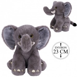 Peluche Eléphant Assis 23cm