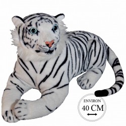 Peluche Félin Couché 70cm