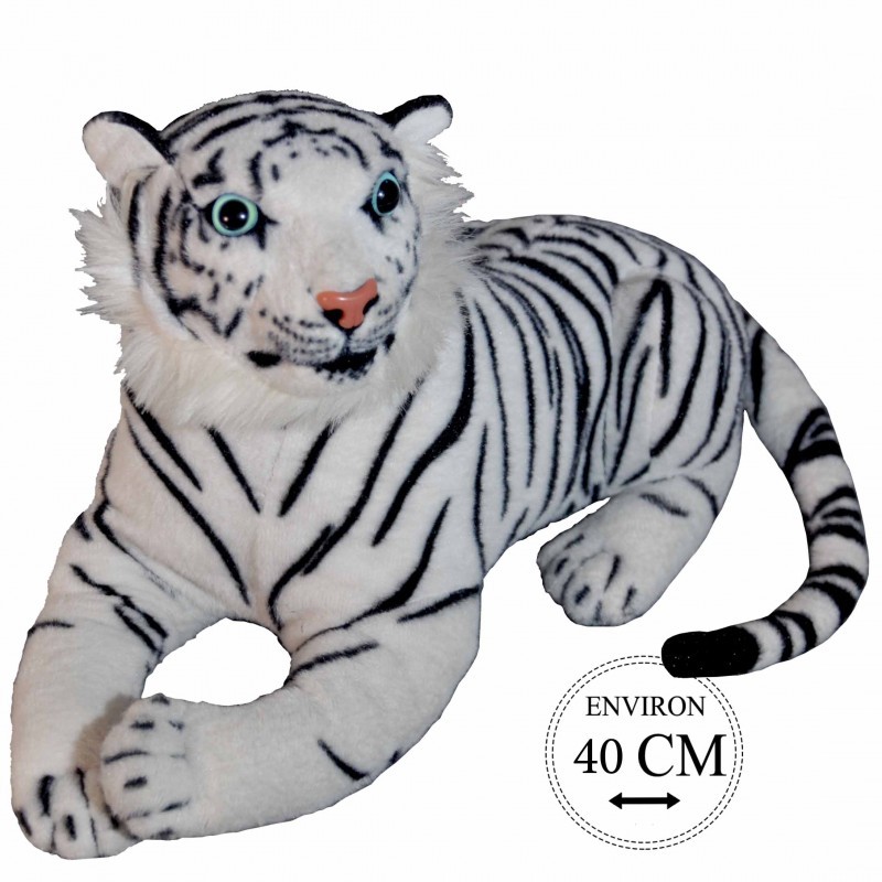 Peluche Tigre Blanc