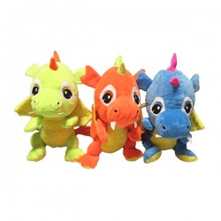 Peluche Dragon Fluo 30cm