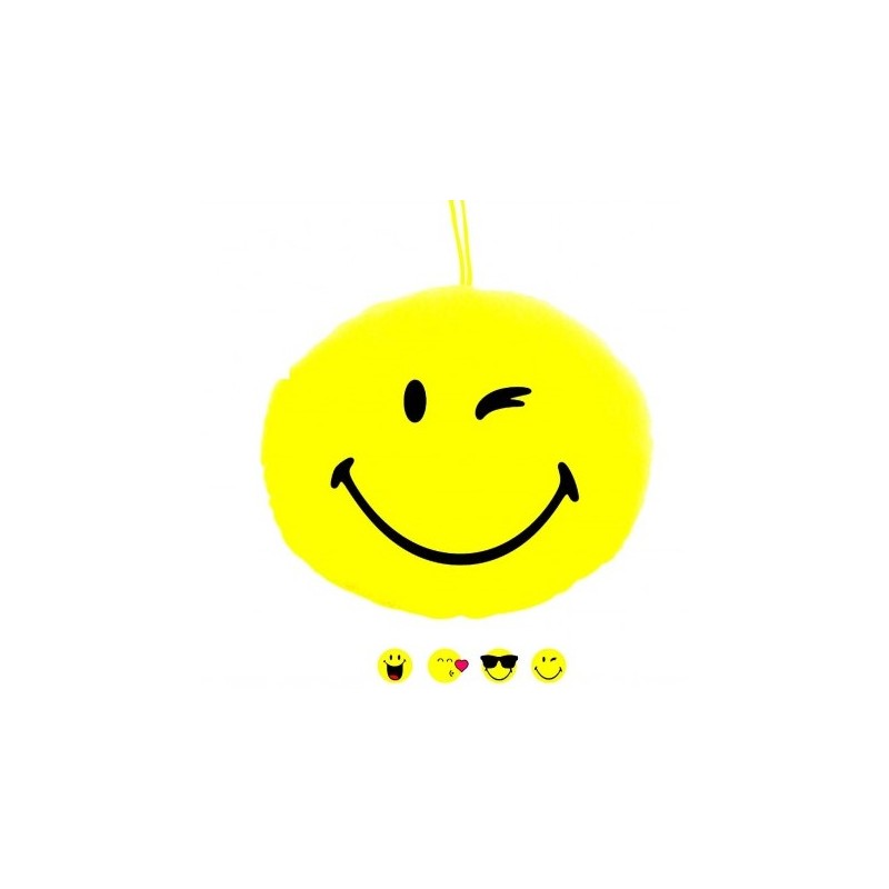 Peluche Coussin Smiley 21cm