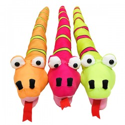 Peluche Géante Serpent Fluo 250cm