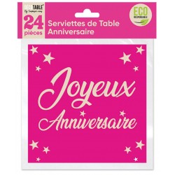 Serviette en Papier Joyeux...