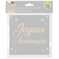 Serviette en Papier Joyeux...