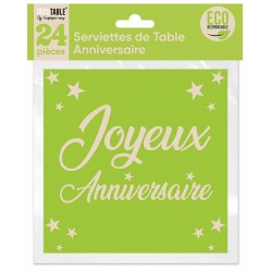 Serviette en Papier Joyeux...