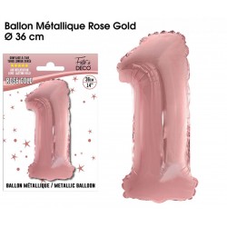 Ballon Chiffre Métallique...