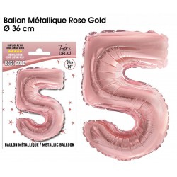 Ballon Chiffre Métallique...