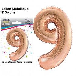 Ballon Chiffre Métallique...