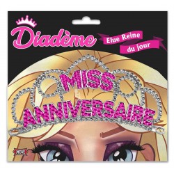 Diadème Miss Anniversaire