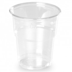 Gobelet en Plastique Transparent 20/25 cl - 50 Pièces