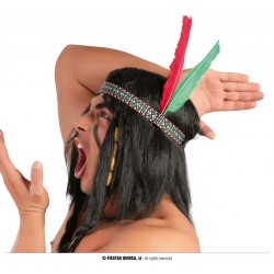 Bandeau Indien avec Plumes