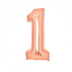 Bougie Anniversaire Chiffre 3 Rose Gold Métallique - Coti Jouets,  spécialiste en articles de fêtes pour anniversaire