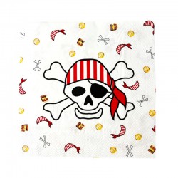 Serviettes En Papier Pirate