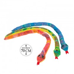 Peluche Serpent Brillant 70cm