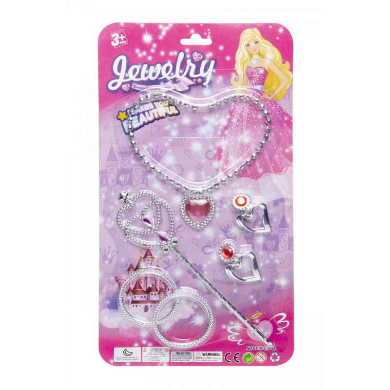 Parure Princesse Avec Collier et Accessoires Parure Princesse Avec Collier et Accessoires