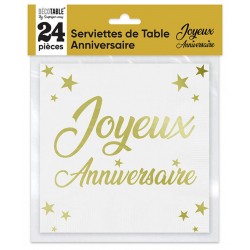 Serviette en Papier Joyeux...