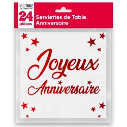 Serviette en Papier Joyeux...