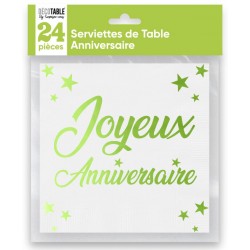 Serviette en Papier Joyeux...