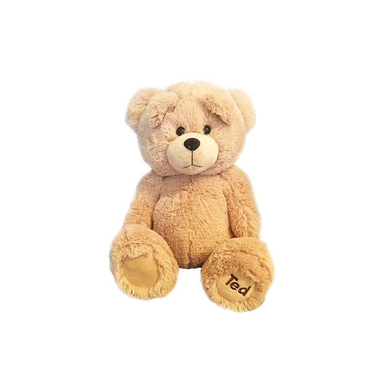 TEDBI Grand Ours en Peluche, Geant Nounours gigantesque S01 [Crème