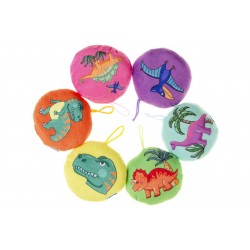 Peluche Ronde Dinosaure 10cm