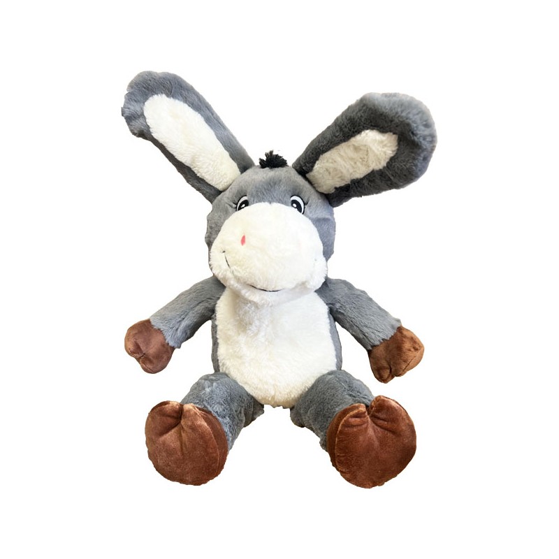 Peluche Géante Âne Assis 60cm