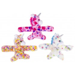 Peluche Licorne Bracelet Snap