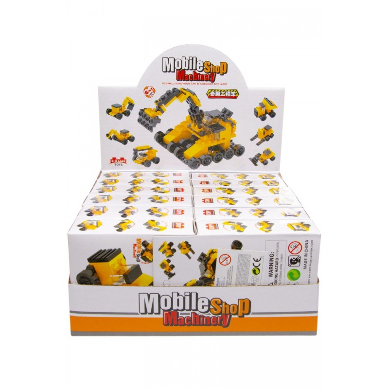 Coffret Bloc de Construction Engins TP