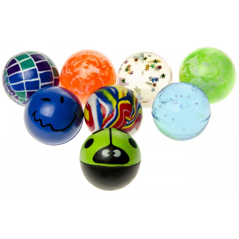 Balle Rebondissante 43mm-Coti Jouets, grossiste en jouets de kermesse -  fête d'école et petits jouets pour anniversaire