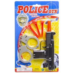 Pistolet Flèches Police avec Menottes