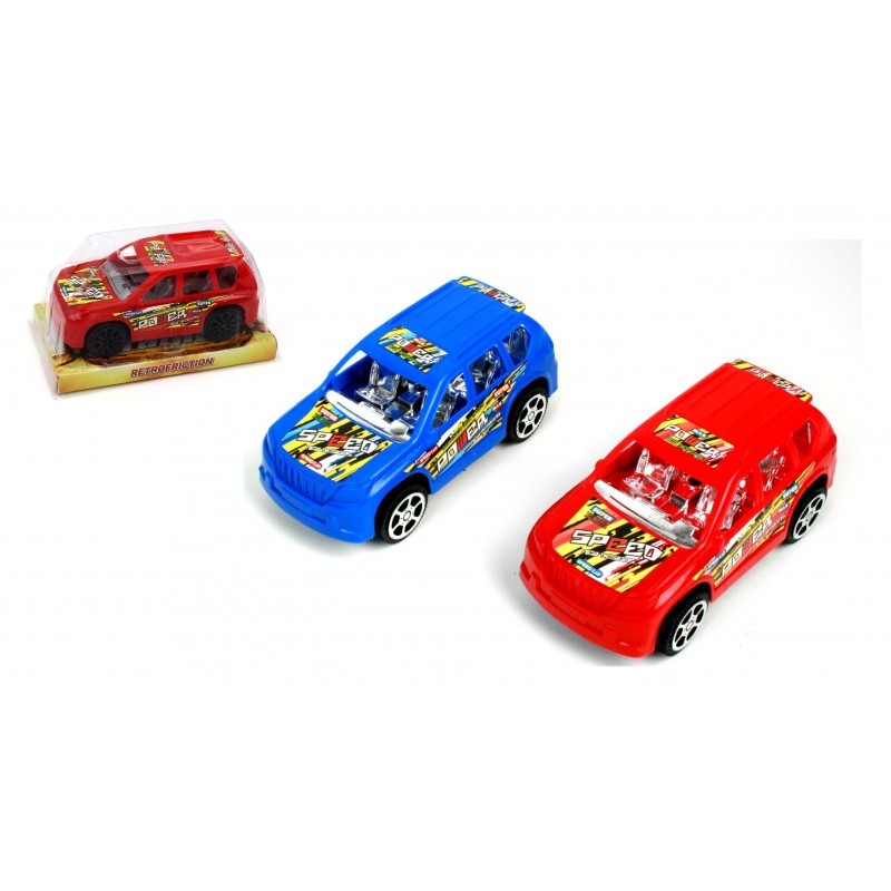 Voiture SUV Rétro Friction 13cm - Coti Jouets, grossiste jouets et