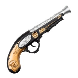 Pistolet de Pirate Bruiteur Etincelles 28cm