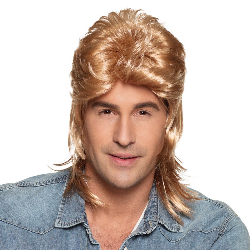 Perruque Coupe Mulet Jimmy Blonde Perruque Coupe Mulet Jimmy Blonde