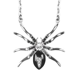 Collier En Métal Araignée