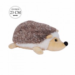 Peluche Hérisson Couché 23cm