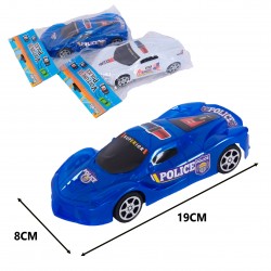 Voiture de Police Friction 19cm