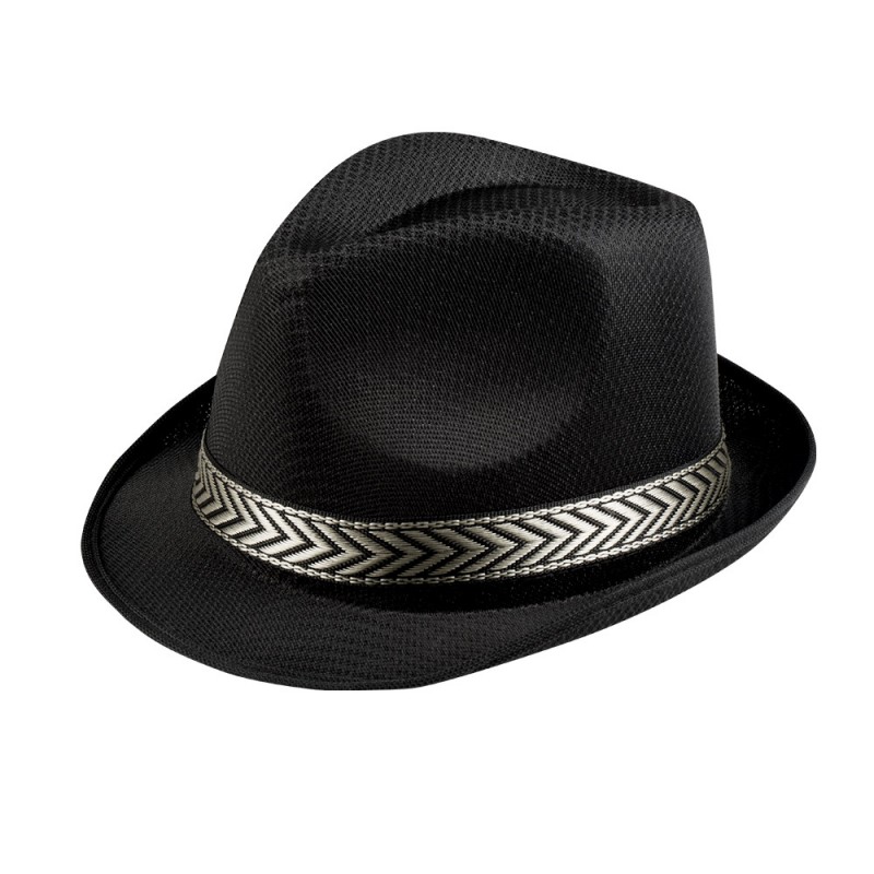 Chapeau Borsalino Noir de Gangster pour Homme