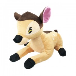 Peluche Géante Faon Couché 70cm