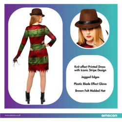 Déguisement Femme Freddy Kruger